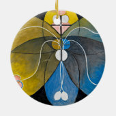 Hilma af Klint - The Evolution, 9 Keramisch Ornament (Achterkant)