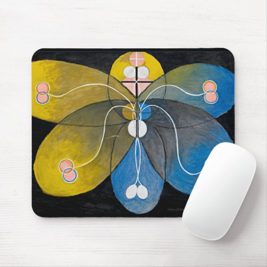 Hilma af Klint - The Evolution, 9 Muismat (Met muis)
