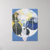 Hilma af Klint - The Large Figure Paintings, No. 5 Canvas Afdruk (Voorkant)