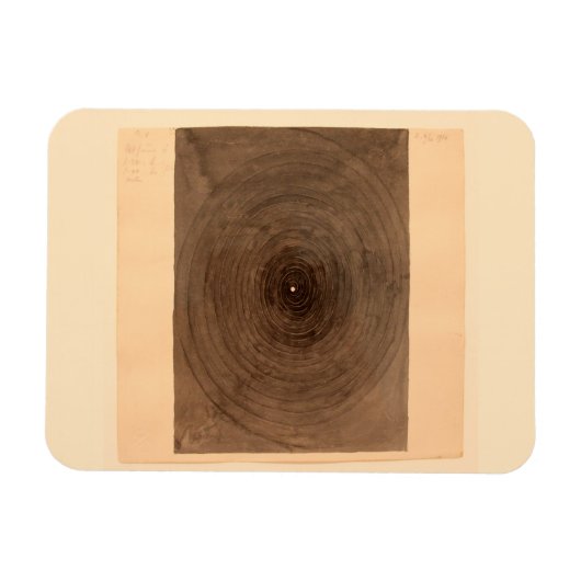 Hilma Af Klint, The Parsifal No.1 , Abstract Art Magneet (Horizontaal)