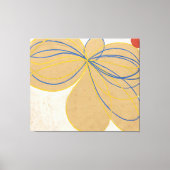 Hilma af Klint - The Seven-Pointed Star No. 1 Canvas Afdruk (Voorkant)