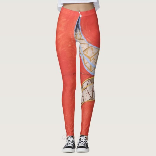 Hilma af Klint The Swan 1501 Leggings (Voorkant)