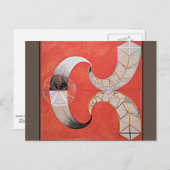 Hilma af Klint - The Swan No. 09 Briefkaart (Voorkant / Achterkant)