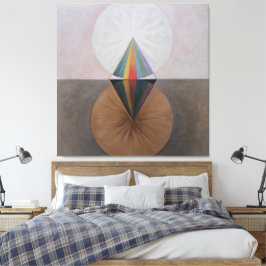 Hilma af Klint - The Swan, No. 10, Group IX-SUW  Canvas Afdruk