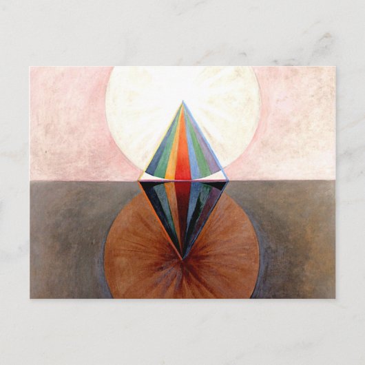 Hilma Af Klint The Swan No 12 Briefkaart (Voorkant)