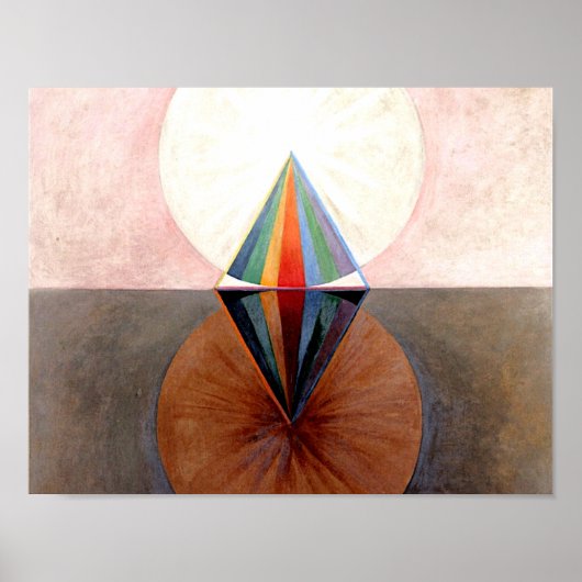 Hilma Af Klint The Swan No 12 Poster (Voorkant)