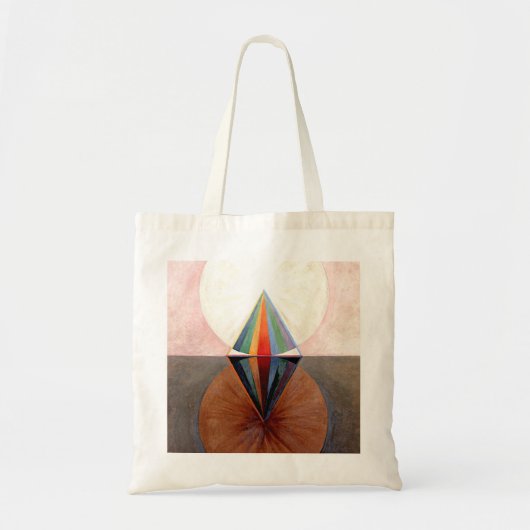 Hilma Af Klint The Swan No 12 Tote Bag (Voorkant)