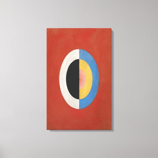 Hilma af Klint - THE SWAN NO 17 1915 0 Canvas Afdruk (Voorkant)