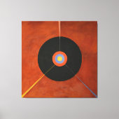 Hilma af Klint - The Swan, No. 18 Canvas Afdruk (Voorkant)