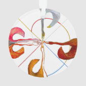 Hilma af Klint - The Swan No. 7 Ornament (achterkant)