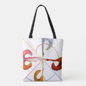 Hilma af Klint - The Swan No. 7 Tote Bag (Achterkant)