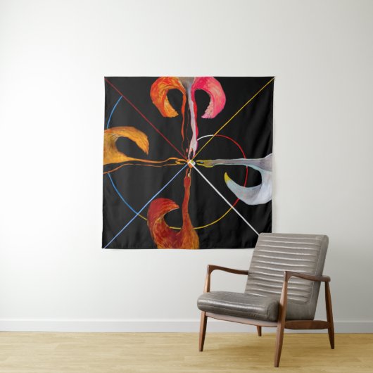 Hilma af Klint - The Swan No. 7 Wandkleed (In Situ (horizontaal))