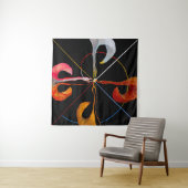 Hilma af Klint - The Swan No. 7 Wandkleed (In situ)