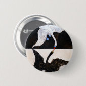 Hilma af Klint The Swan Ronde Button 5,7 Cm (Voorkant /achterkant)