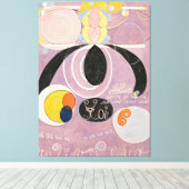 Hilma af Klint - The Ten Largest, Canvas Afdruk (Insitu (Houten vloer))