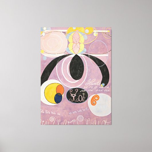 Hilma af Klint - The Ten Largest,  Canvas Afdruk (Voorkant)