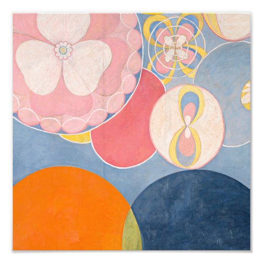 Hilma af Klint The Ten Largest Foto Afdruk (Voorkant)
