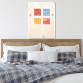 Hilma Af Klint, The Ten Largest No10, Abstracte Ku Canvas Afdruk (Insitu (Slaapkamer))