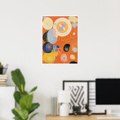 Hilma Af Klint, The Ten Largest No3, Abstracte Kun Poster (Thuiskantoor)