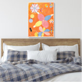 Hilma Af Klint, The Ten Largest No4, Abstracte Kun Canvas Afdruk (Insitu (Slaapkamer))