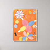 Hilma Af Klint, The Ten Largest No4, Abstracte Kun Canvas Afdruk (Voorkant)