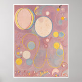 Hilma Af Klint, The Ten Largest No8, Abstracte Kun Poster (Voorkant)