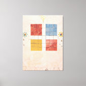 Hilma af Klint - The Ten Largest, No. 10, Old Age Canvas Afdruk (Voorkant)