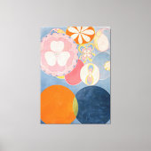 Hilma af Klint - The Ten Largest, No. 2, Childhood Canvas Afdruk (Voorkant)