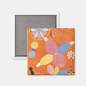 Hilma af Klint The Ten Largest No._4 Magneet (Voorkant / Achterkant)