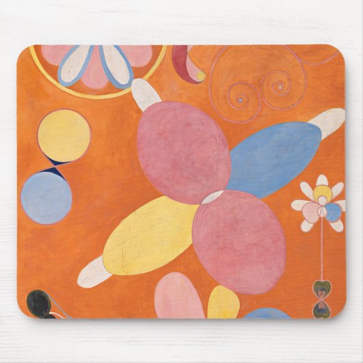 Hilma af Klint The Ten Largest No._4 Muismat (Voorkant)