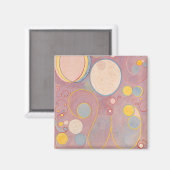 Hilma af Klint The Ten Largest No.7 Magneet (Voorkant / Achterkant)
