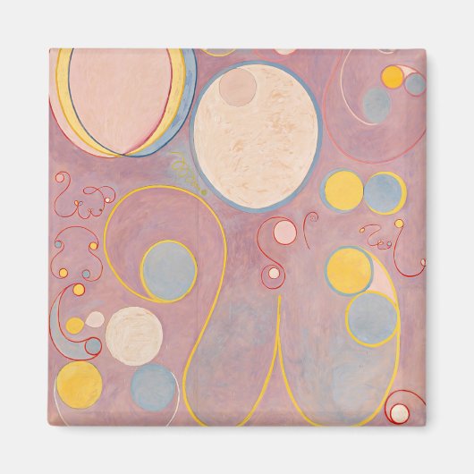 Hilma af Klint The Ten Largest No.7 Magneet (Voorkant)