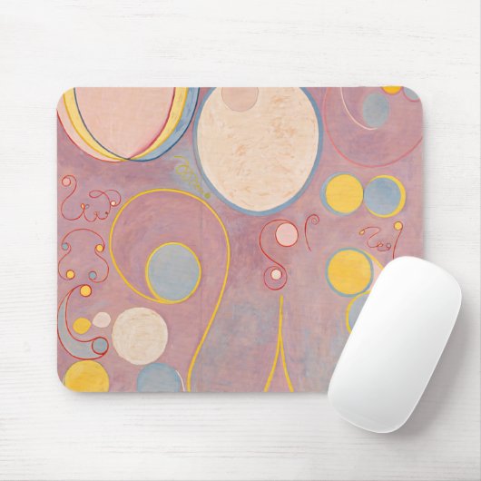 Hilma af Klint The Ten Largest No.7 Muismat (Met muis)