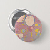 Hilma af Klint The Ten Largest No.7 Ronde Button 5,7 Cm (Voorkant /achterkant)