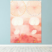 Hilma af Klint - The Ten Largest, No. 8, Adulthood Canvas Afdruk (Insitu (Houten vloer))