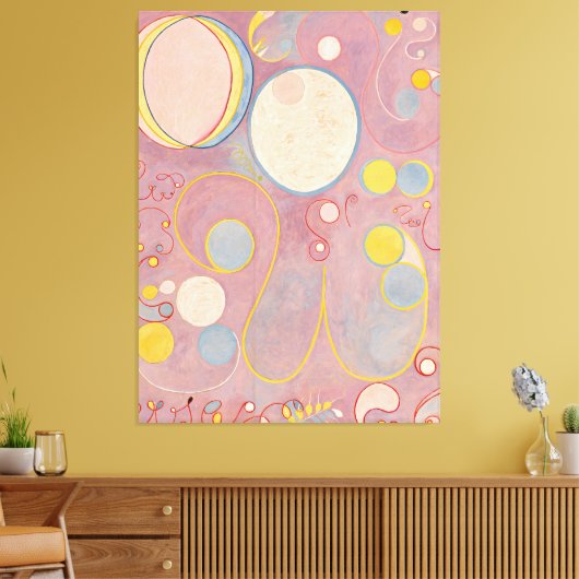 Hilma af Klint - The Ten Largest, No. 8, Adulthood Canvas Afdruk (Insitu (Woonkamer))