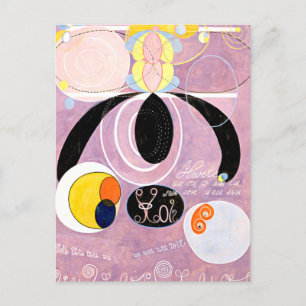 Hilma af Klint - The Ten Largest, nr. 06 Briefkaart