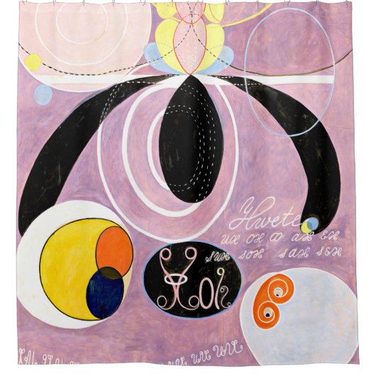 Hilma af Klint - The Ten Largest, nr. 06 Douchegordijn (Voorkant)