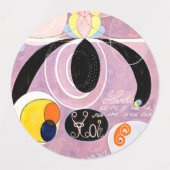 Hilma af Klint - The Ten Largest, nr. 06 Labels (Design 2)