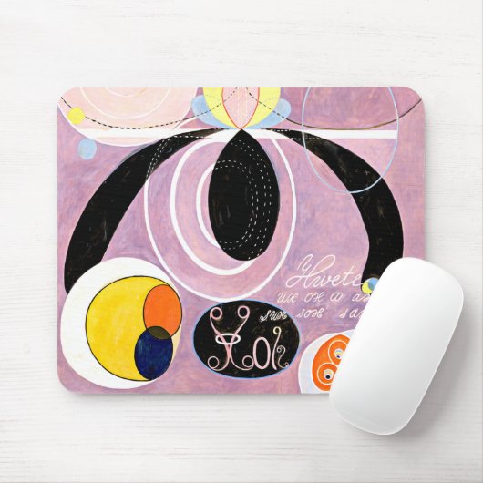 Hilma af Klint - The Ten Largest, nr. 06 Muismat (Met muis)