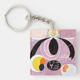Hilma af Klint - The Ten Largest, nr. 06 Sleutelhanger