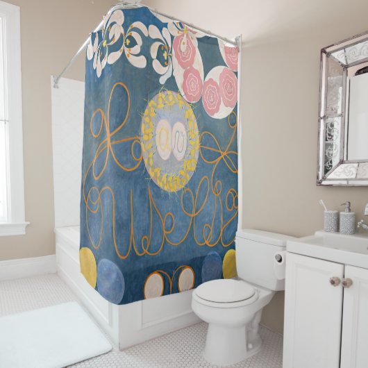 Hilma af Klint - The Ten Largest, nr. 1 Douchegordijn (In situ)