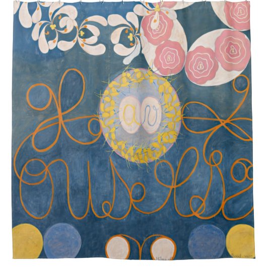 Hilma af Klint - The Ten Largest, nr. 1 Douchegordijn (Voorkant)
