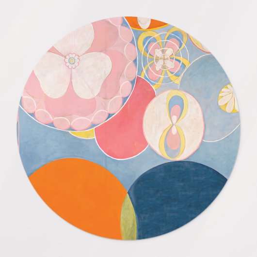 Hilma af Klint - The Ten Largest, nr. 2, Childhood Labels (Design 2)