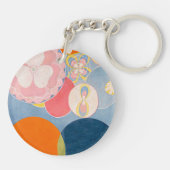 Hilma af Klint - The Ten Largest, nr. 2, Childhood Sleutelhanger (Achterkant)