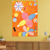 Hilma af Klint - The Ten Largest, nr.4, Youth Canvas Afdruk (Insitu (Woonkamer))