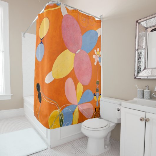 Hilma af Klint - The Ten Largest, nr.4, Youth Douchegordijn (In situ)