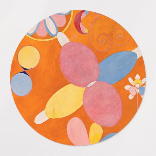 Hilma af Klint - The Ten Largest, nr.4, Youth Labels (Design 1)