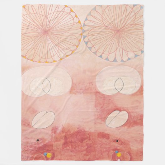 Hilma af Klint - The Ten Largest, nr. 9 Fleece Deken (Voorkant)