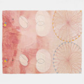 Hilma af Klint - The Ten Largest, nr. 9 Fleece Deken (Voorkant (Horizontaal))